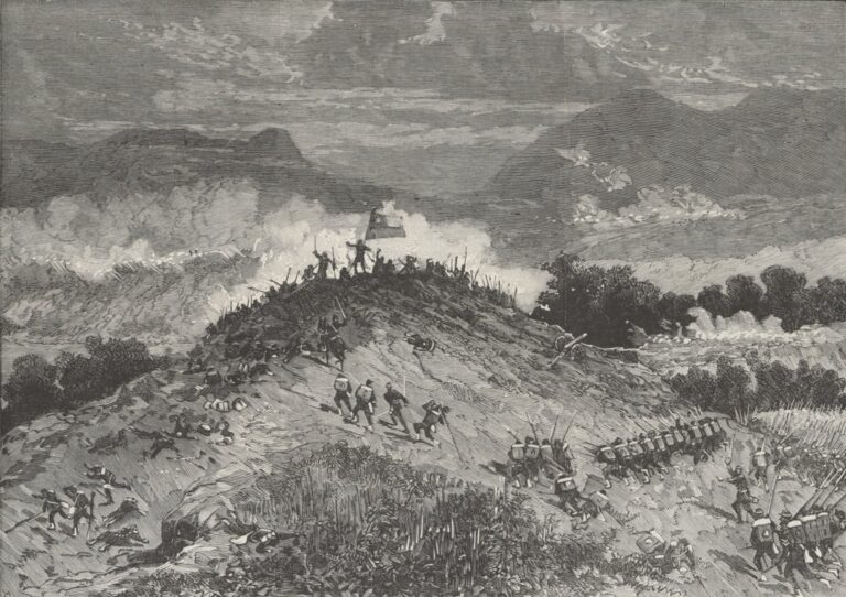 Batalla de Los Ángeles - 22 de marzo de 1880.