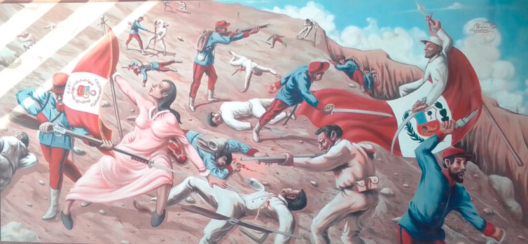 Batalla de Los Ángeles - 22 de marzo de 1880.